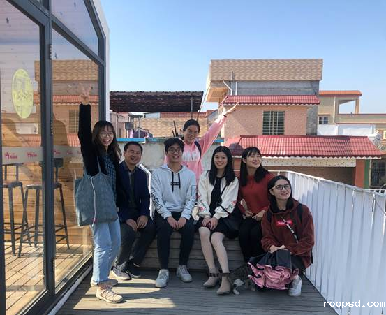 到广东著名的文创民宿项目——白房子现场教学