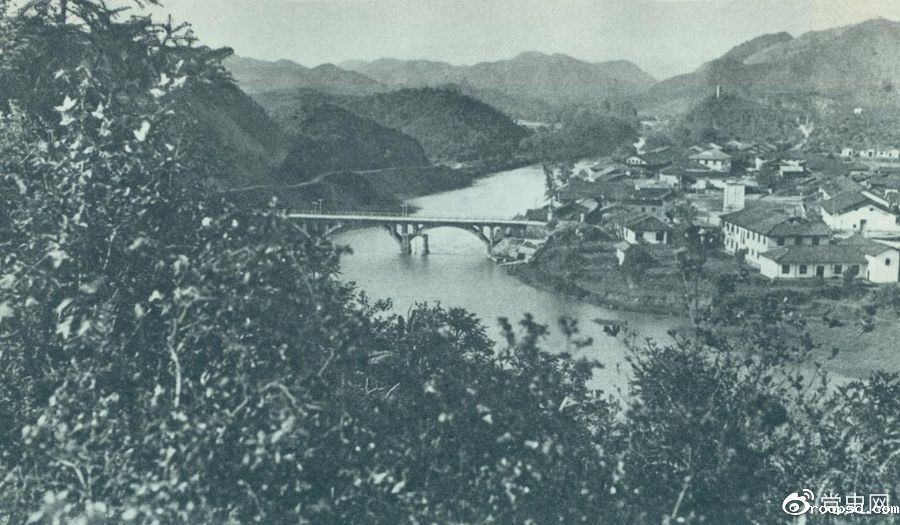 1930年12月,红军在龙冈地区歼灭国民党军第十八师近一万人,活捉敌师长张辉瓒。图为作战旧址江西兴国东北的龙冈。