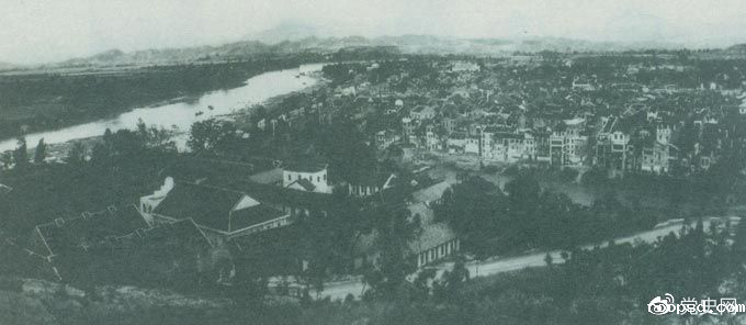 1929年12月11日,百色起义举行。图为广西百色。