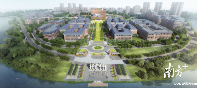 学校东莞华阳湖校区规划图